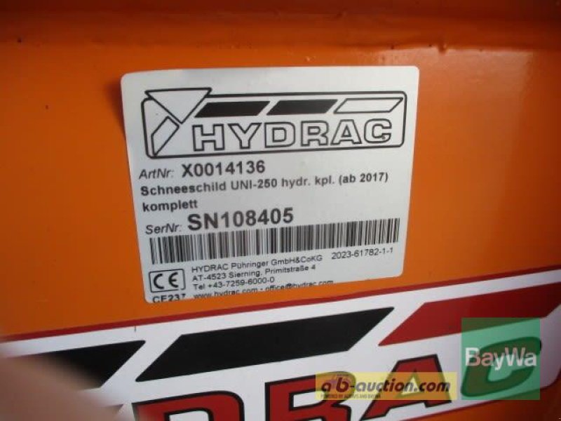 Schneepflug del tipo Hydrac UNI-250   #541, Gebrauchtmaschine en Schönau (Imagen 7)