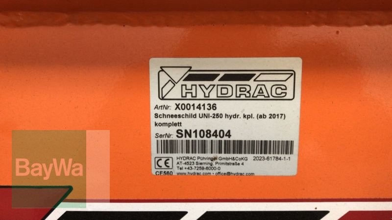 Schneepflug des Typs Hydrac UNI-250, Gebrauchtmaschine in Mindelheim (Bild 14)