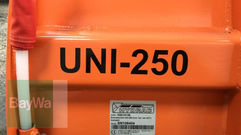 Schneepflug des Typs Hydrac UNI-250, Gebrauchtmaschine in Mindelheim (Bild 13)