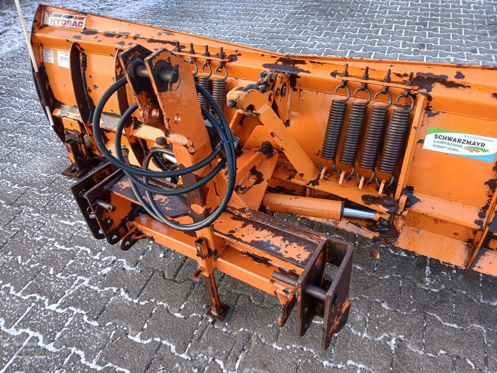 Schneepflug des Typs Hydrac UNI 290 3-PUNKT, Gebrauchtmaschine in Aurolzmünster (Bild 8)