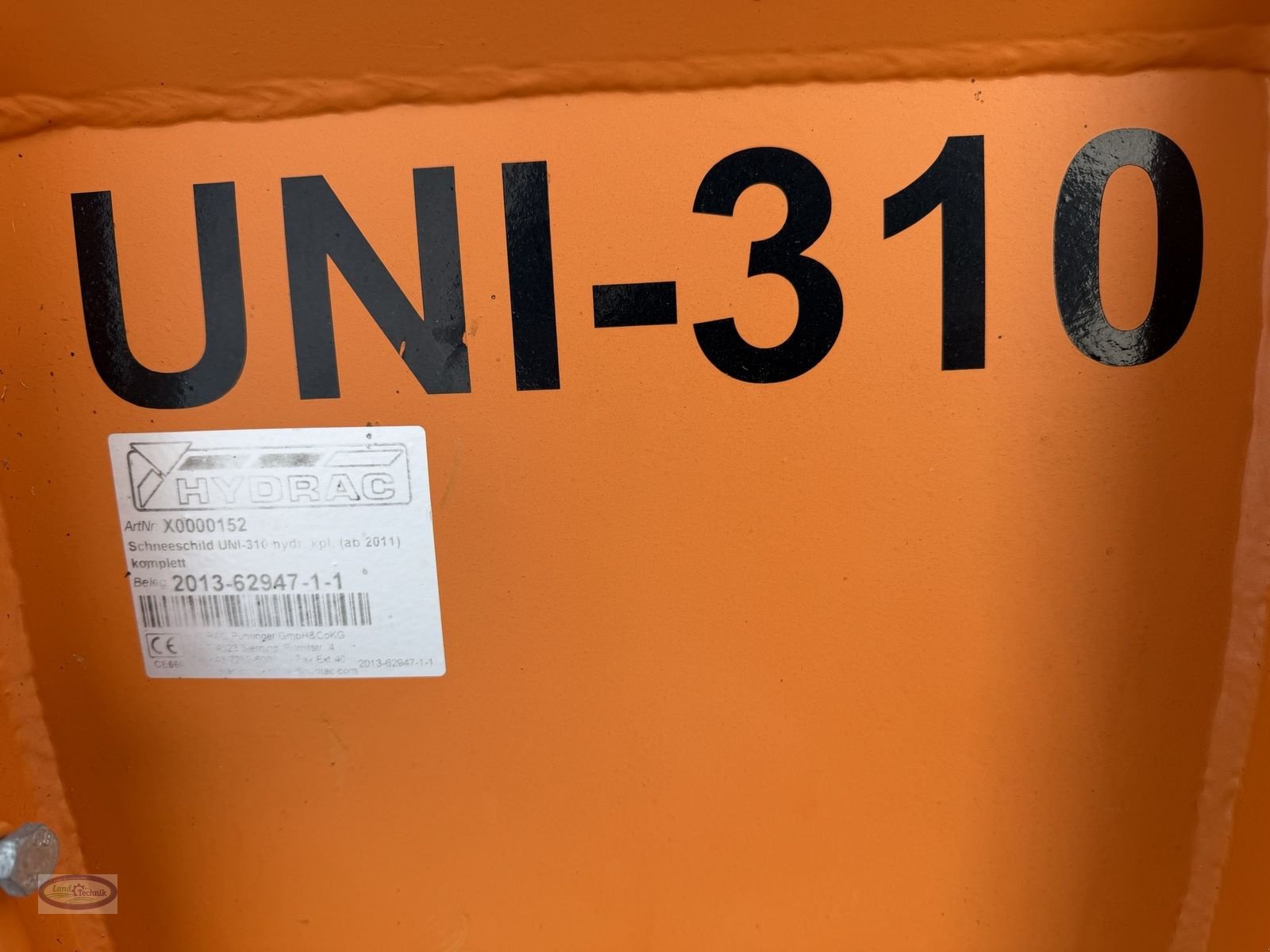 Schneepflug of the type Hydrac Uni 310, Gebrauchtmaschine in Münzkirchen (Picture 8)