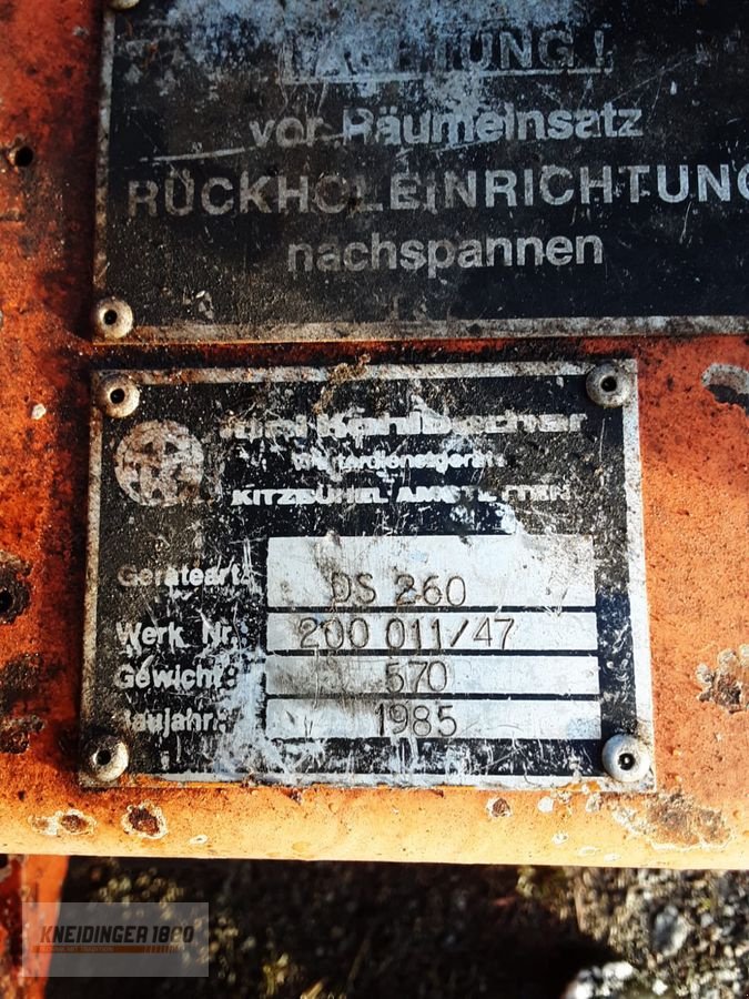 Schneepflug des Typs Kahlbacher DS 260, Gebrauchtmaschine in Altenfelden (Bild 2)