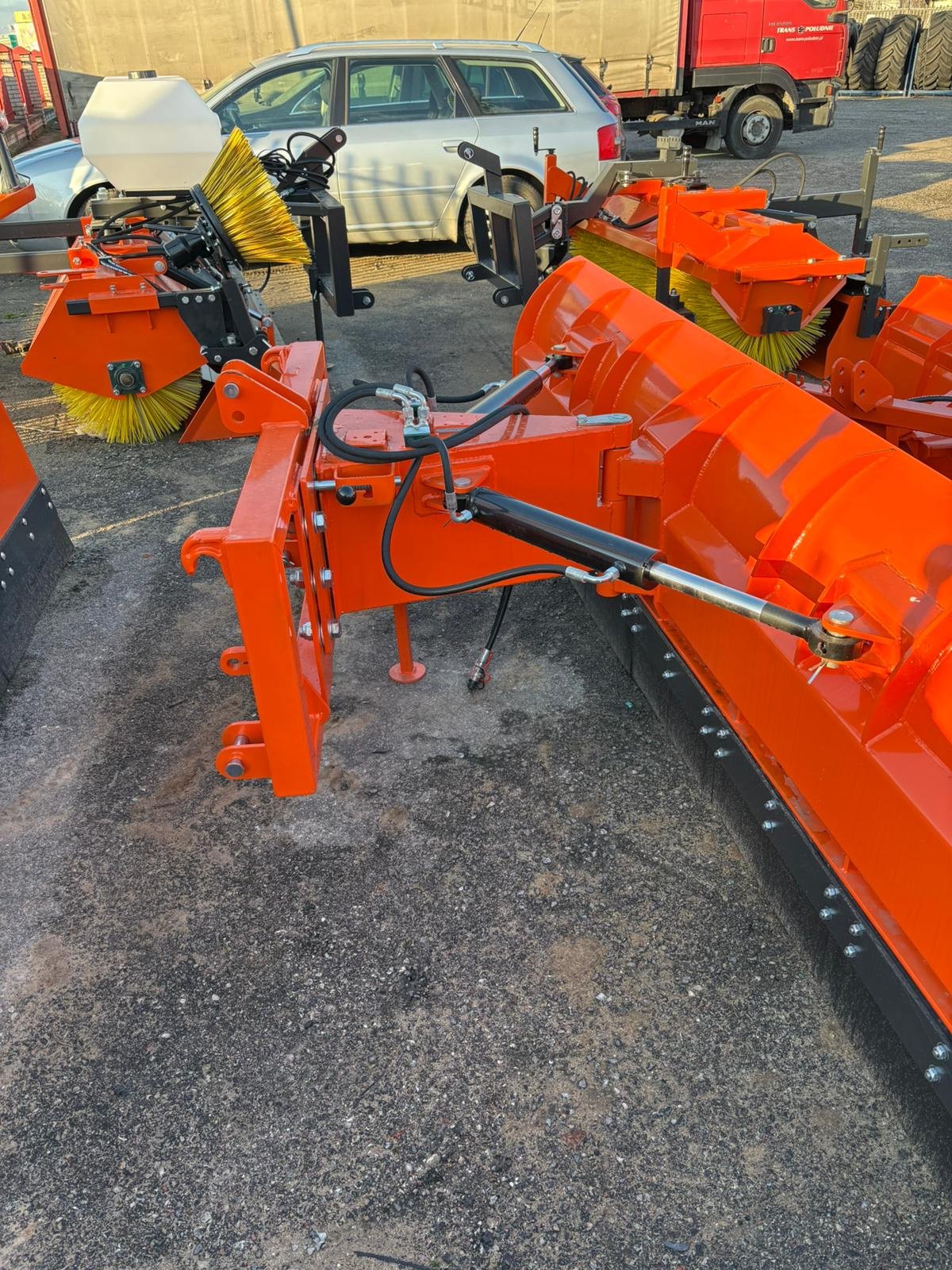 Schneepflug des Typs Metal Technik Schneeschild / snow plow, Neumaschine in Michałowo (Bild 5)