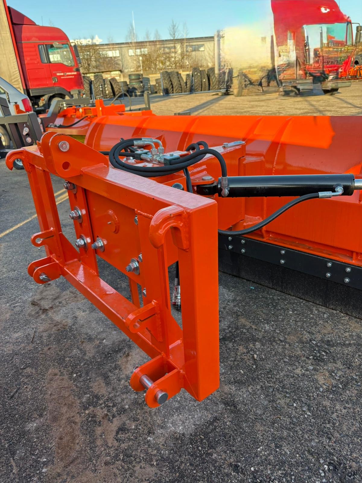 Schneepflug des Typs Metal Technik Schneeschild / snow plow, Neumaschine in Michałowo (Bild 7)