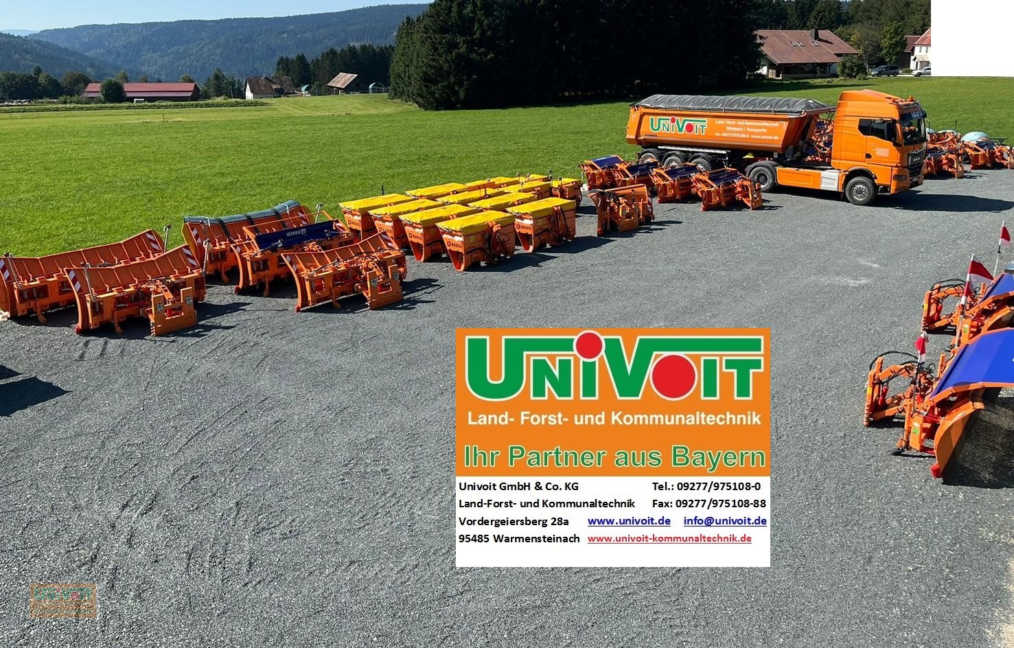 Schneepflug des Typs Rasco Rasco Mosor PK 2.7 / 3.0 / 3.2 / 3.4 / 3.6, Neumaschine in Warmensteinach (Bild 2)