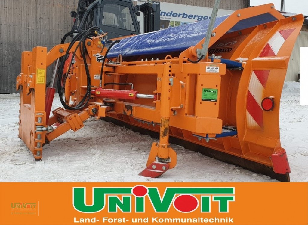 Schneepflug Türe ait Rasco Rasco Mosor PK 3.0 - 3.2 Bj. 2018 f. Unimog MB trac  TRaktor, Gebrauchtmaschine içinde Warmensteinach (resim 1)