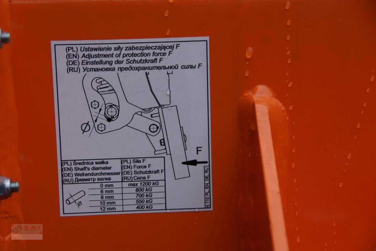 Schneepflug des Typs SaMASZ AlpS 301-Vollausstattung-NEU, Neumaschine in Eberschwang (Bild 8)