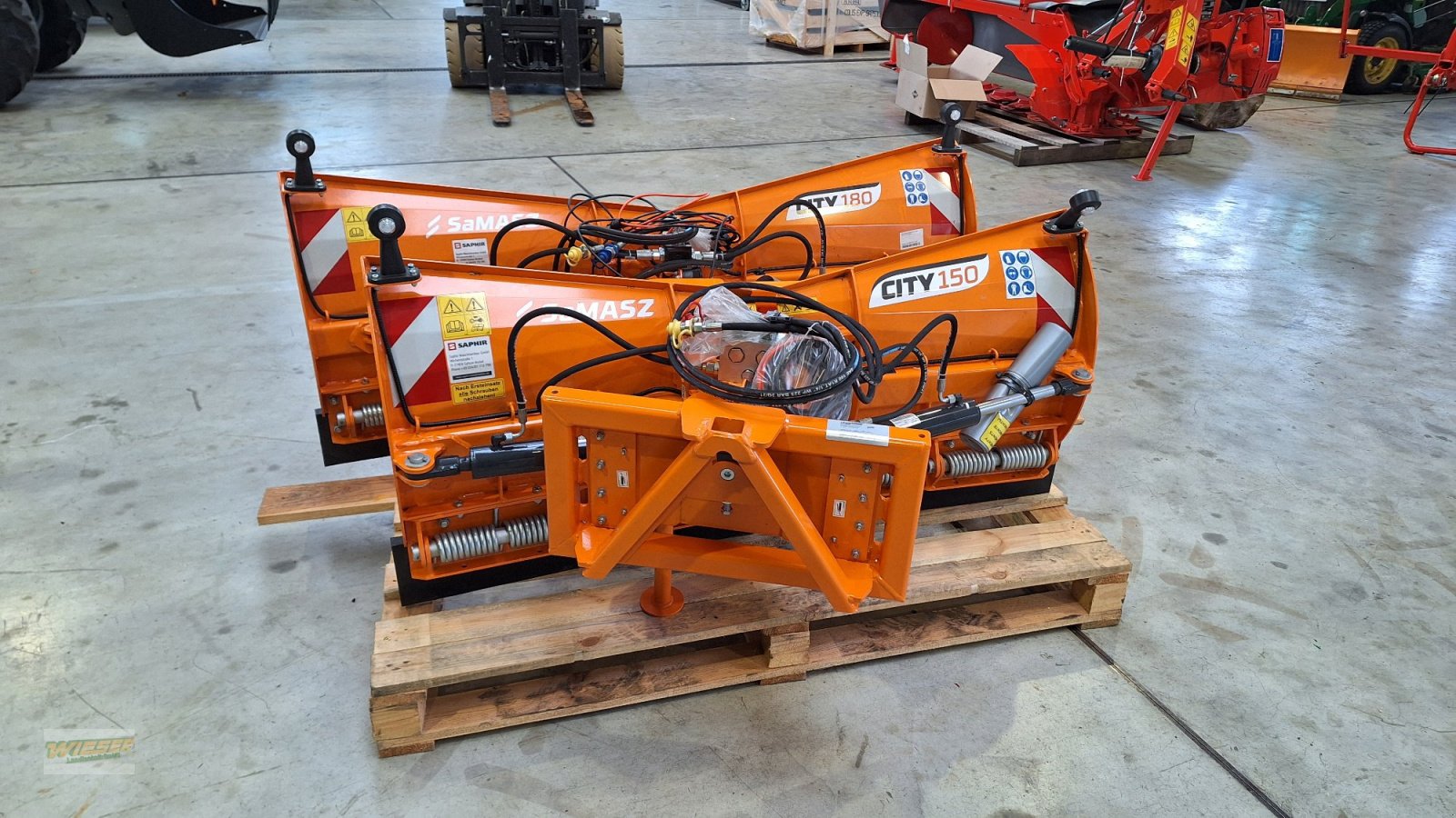 Schneepflug типа SaMASZ City 150, Neumaschine в Frauenneuharting (Фотография 2)