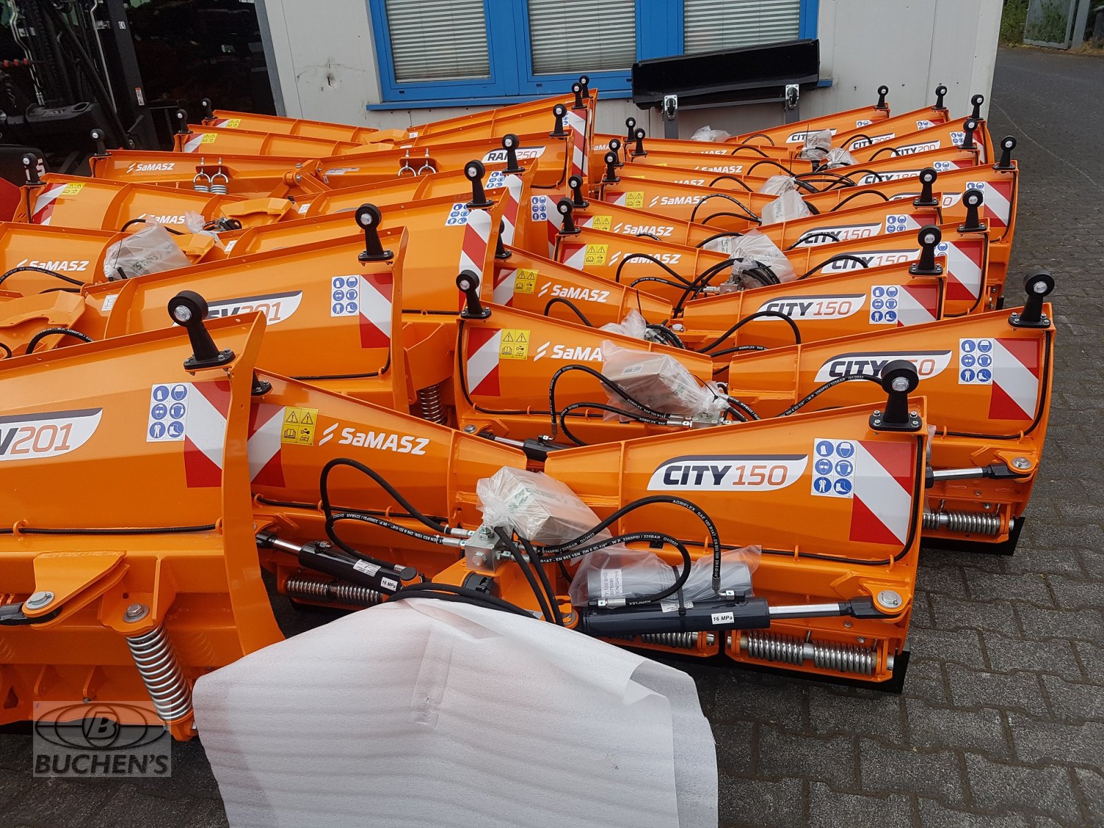 Schneepflug des Typs SaMASZ City 180, Neumaschine in Olpe (Bild 3)