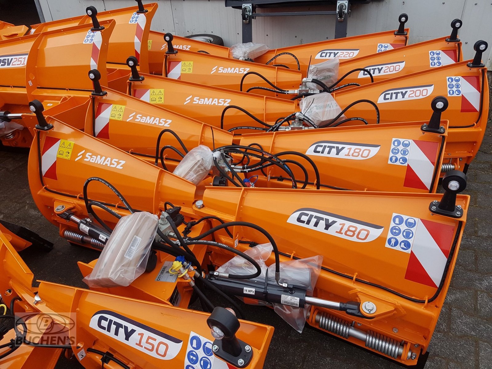 Schneepflug des Typs SaMASZ City 180, Neumaschine in Olpe (Bild 4)