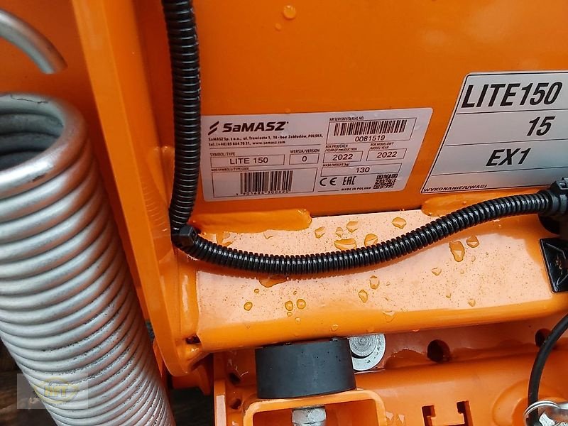 Schneepflug des Typs SaMASZ LITE 150 für z.B. Multicar, Neumaschine in Mühlhausen-Görmar (Bild 4)