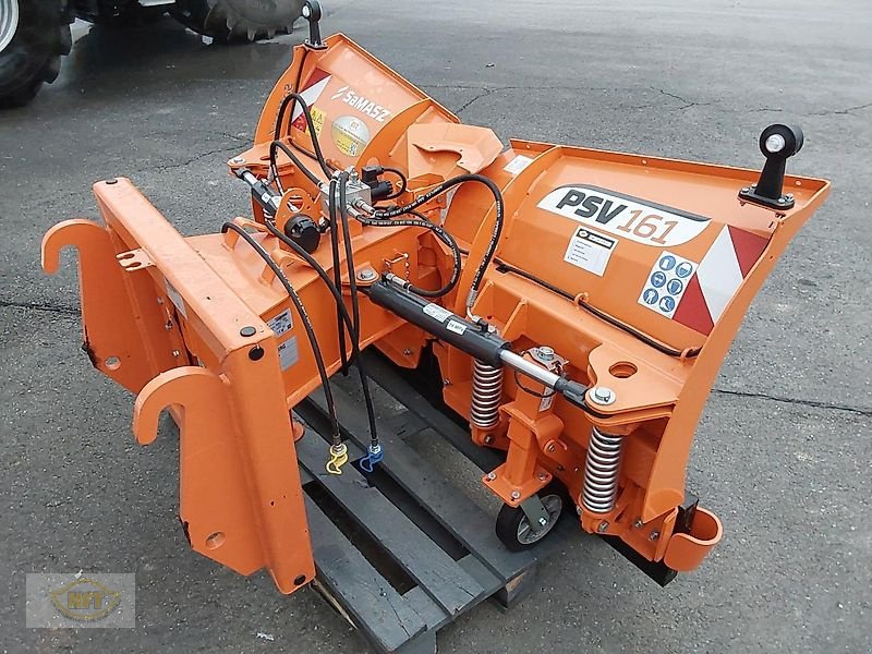Schneepflug typu SaMASZ PSV 161 für z.B. Weidemann/Schäffer Radlader, Neumaschine v Mühlhausen-Görmar (Obrázek 3)