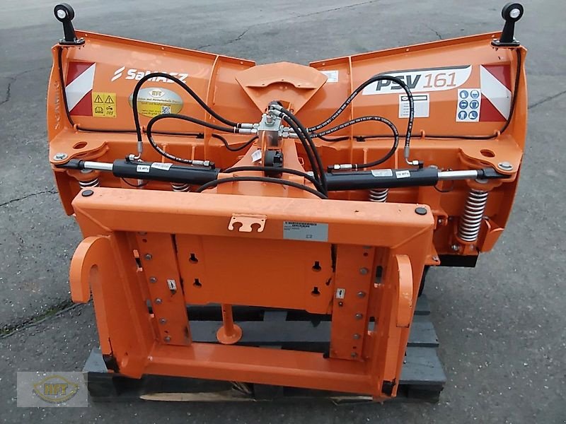 Schneepflug typu SaMASZ PSV 161 für z.B. Weidemann/Schäffer Radlader, Neumaschine v Mühlhausen-Görmar (Obrázek 2)