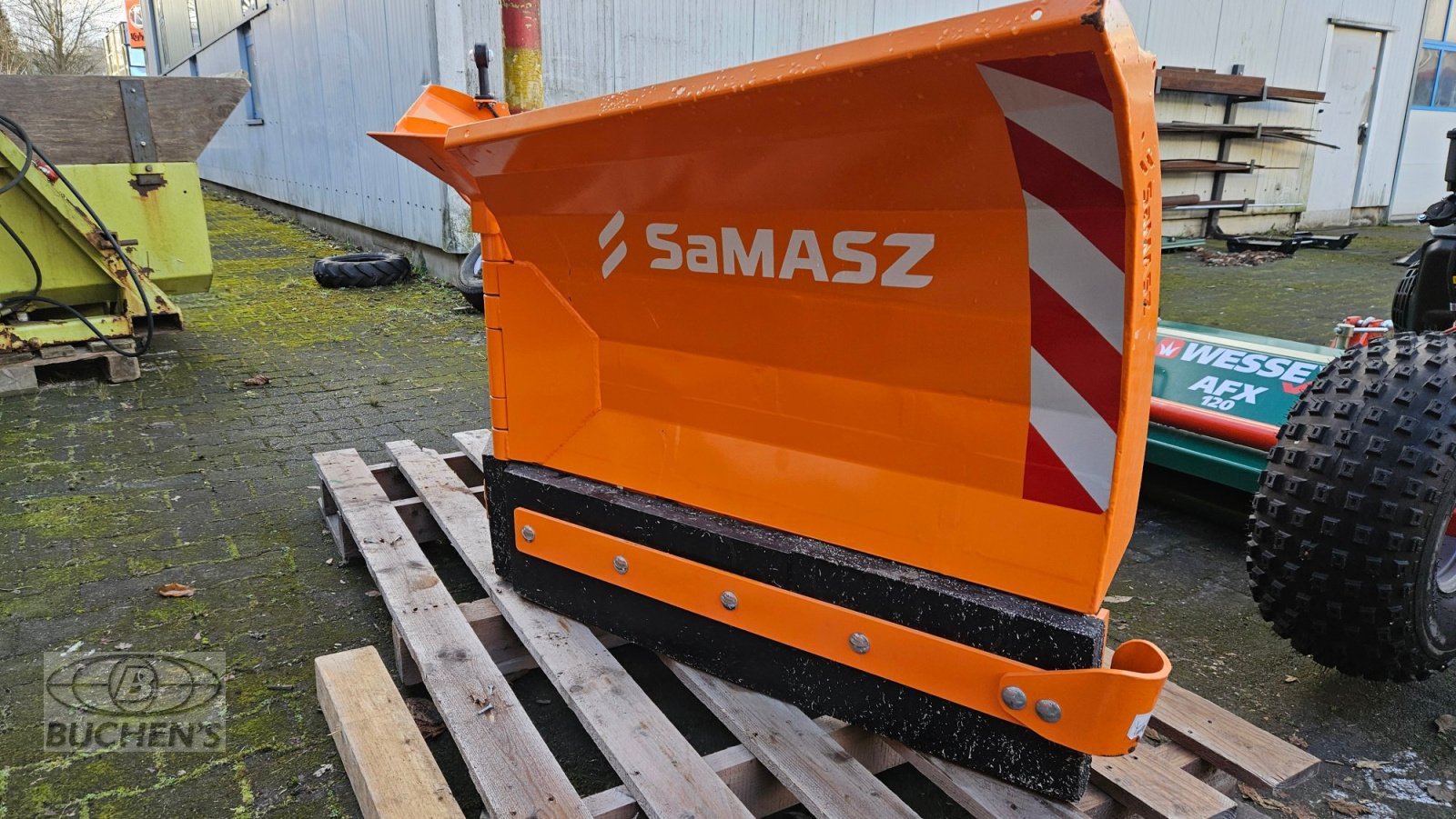 Schneepflug typu SaMASZ PSV 201 Radlader, Gebrauchtmaschine v Olpe (Obrázek 4)