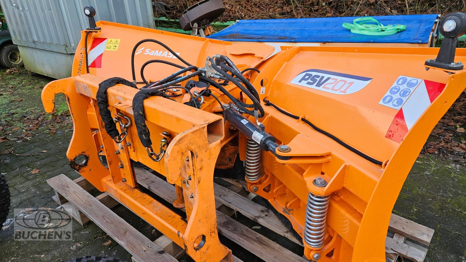 Schneepflug typu SaMASZ PSV 201 Radlader, Gebrauchtmaschine v Olpe (Obrázek 9)