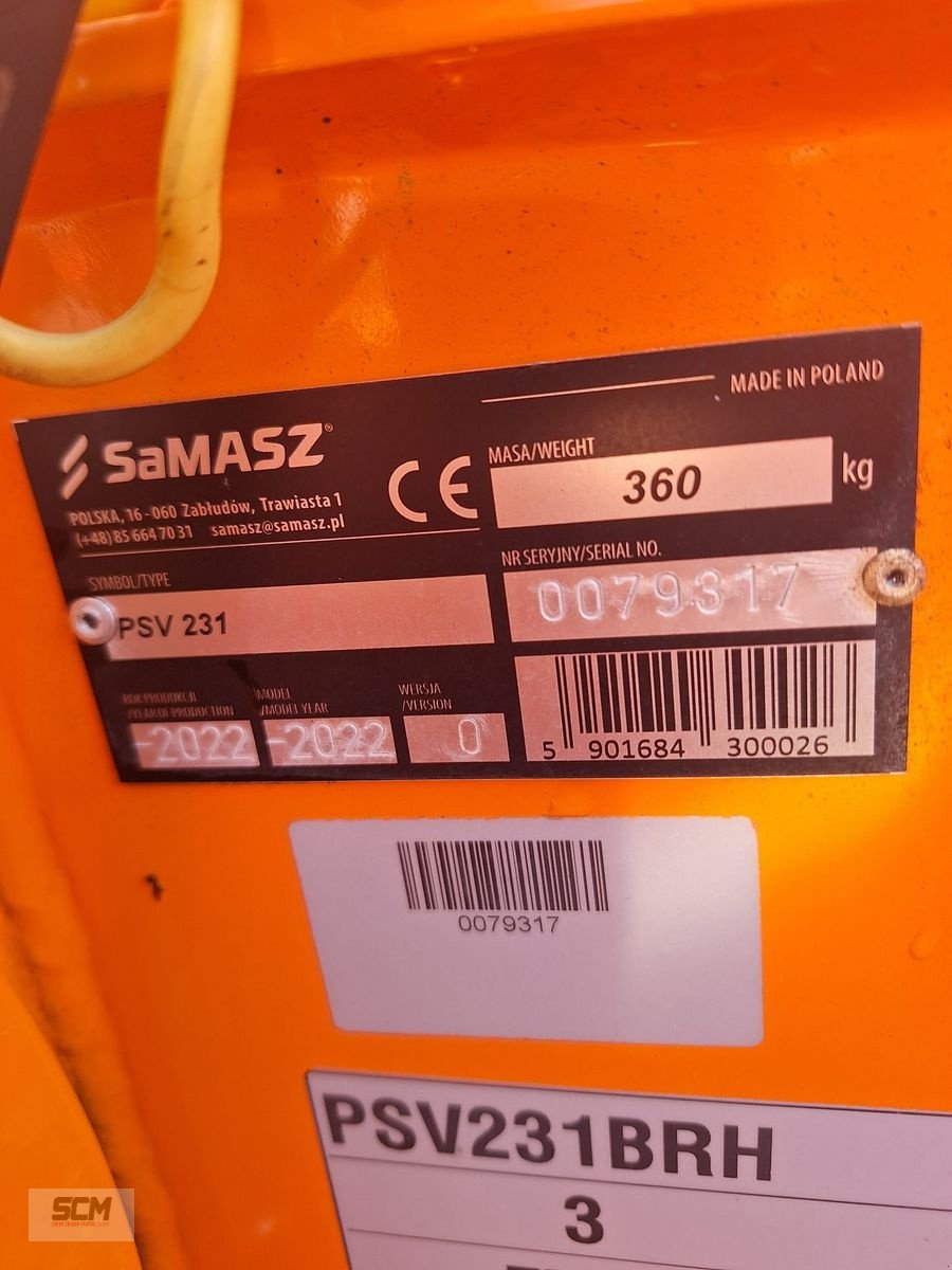 Schneepflug des Typs SaMASZ PSV 231, Neumaschine in St. Marein (Bild 7)