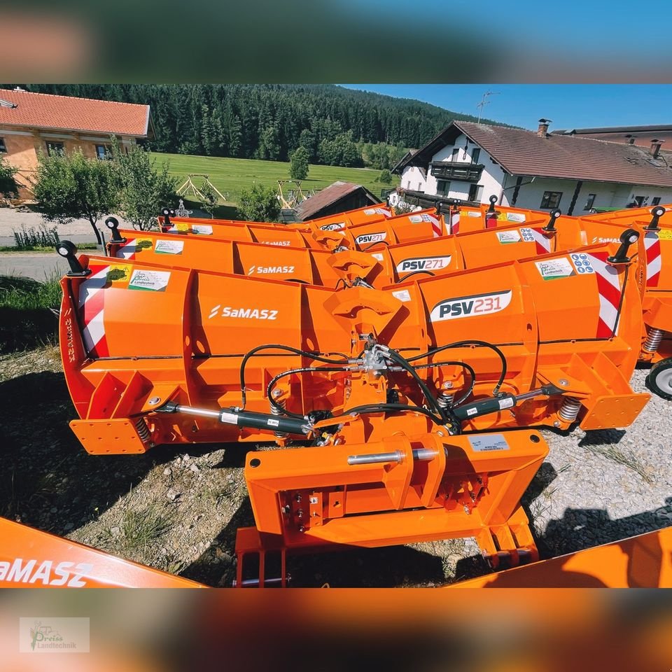 Schneepflug des Typs SaMASZ PSV 231, Neumaschine in Bad Kötzting (Bild 3)