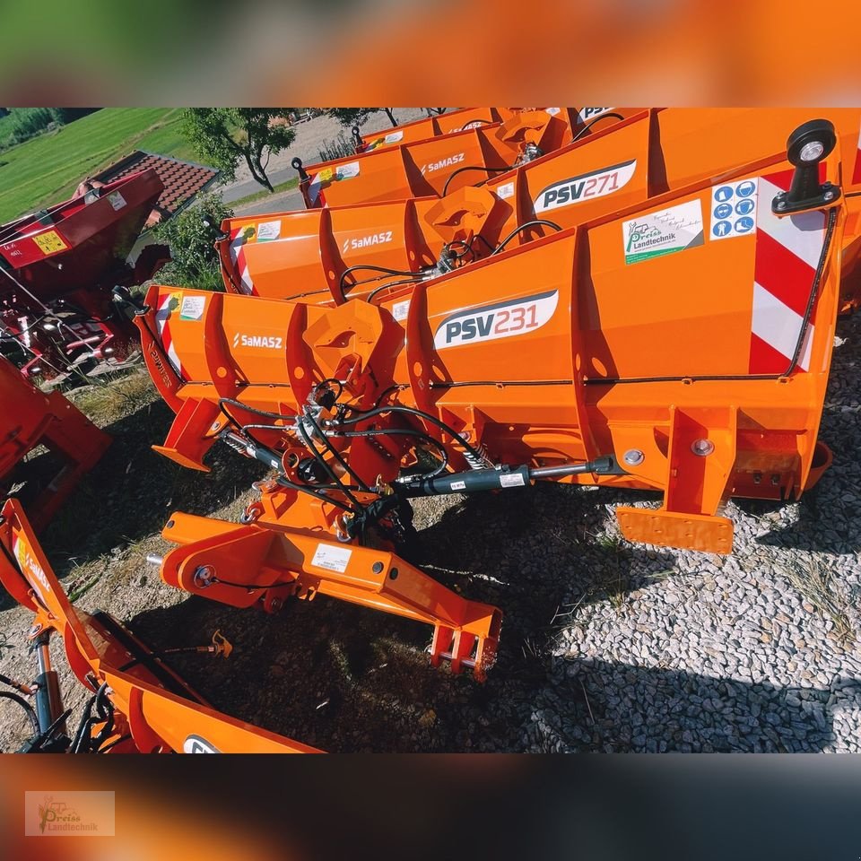 Schneepflug des Typs SaMASZ PSV 231, Neumaschine in Bad Kötzting (Bild 4)