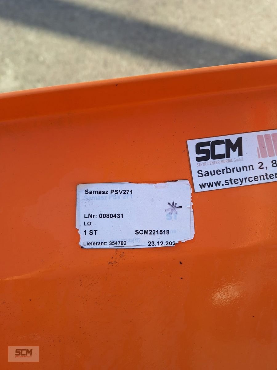 Schneepflug des Typs SaMASZ PSV 271, Neumaschine in St. Marein (Bild 8)