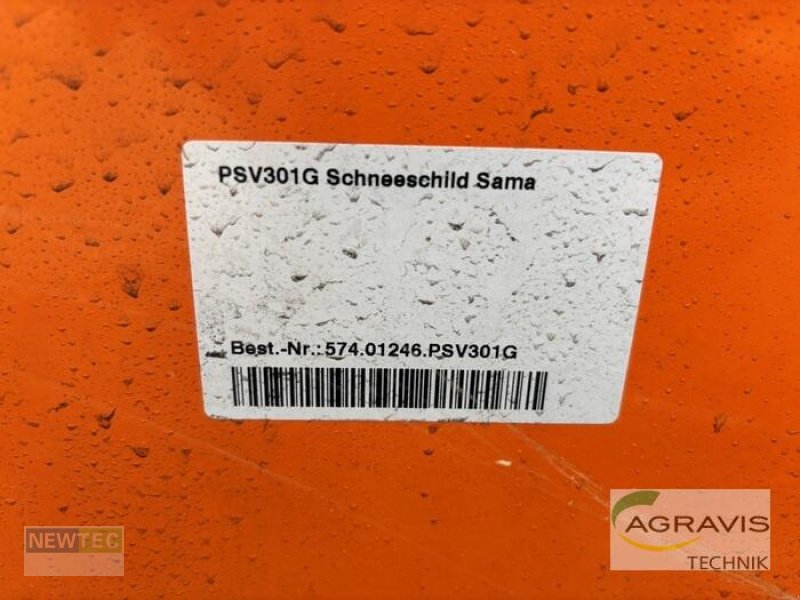 Schneepflug del tipo SaMASZ PSV 301 G, Neumaschine en Scharbeutz (Imagen 12)
