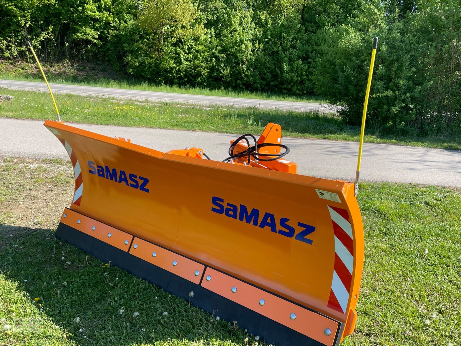 Schneepflug des Typs SaMASZ RAM 250, Gebrauchtmaschine in Oberhaching (Bild 2)