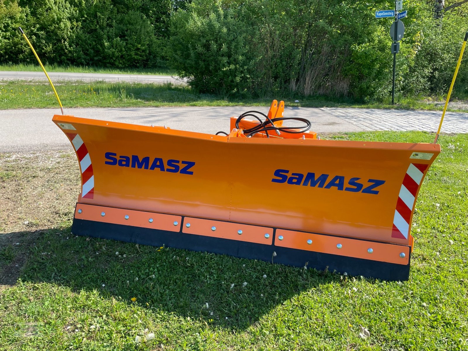 Schneepflug des Typs SaMASZ RAM 250, Gebrauchtmaschine in Oberhaching (Bild 3)