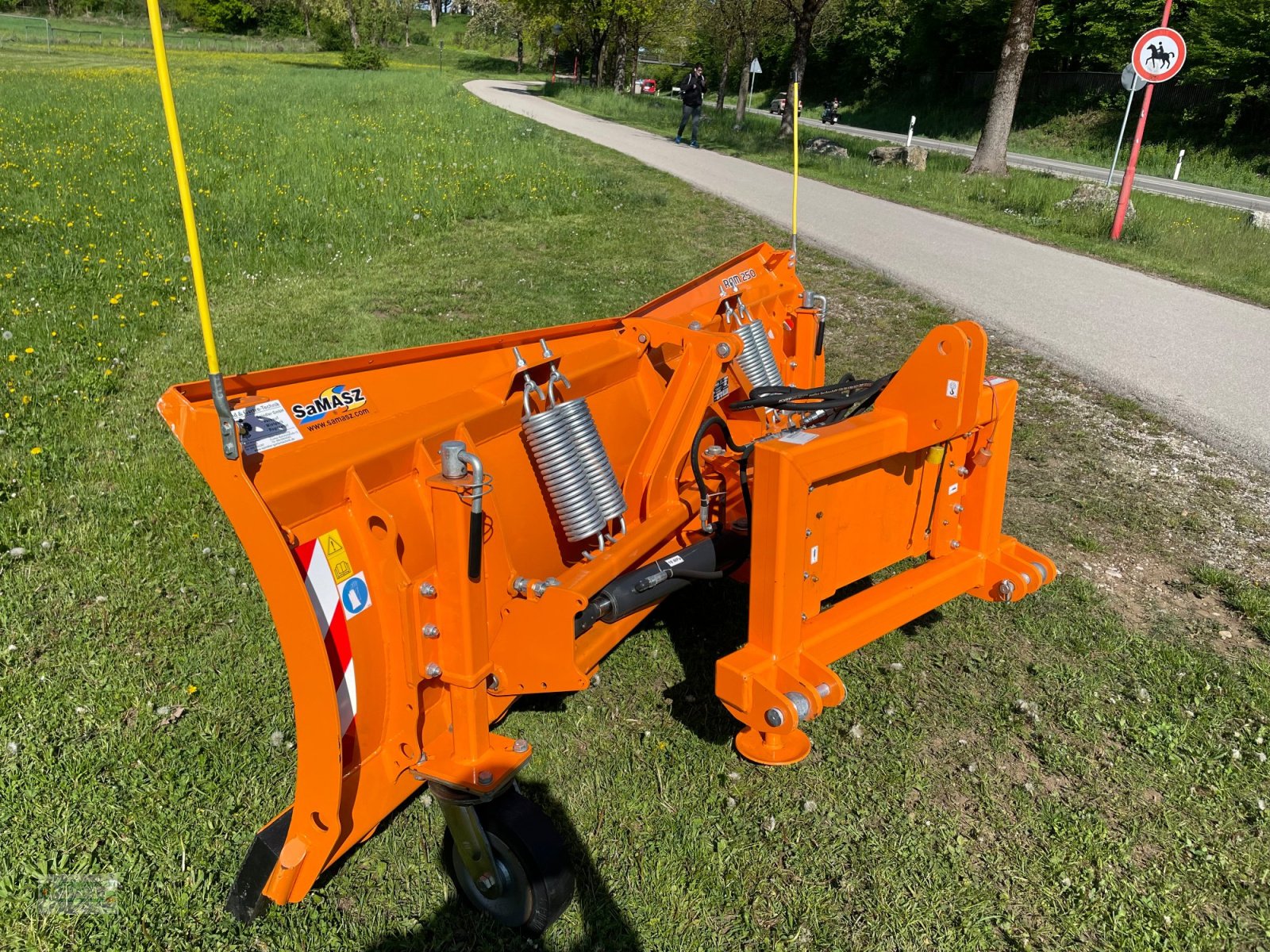Schneepflug des Typs SaMASZ RAM 250, Gebrauchtmaschine in Oberhaching (Bild 4)