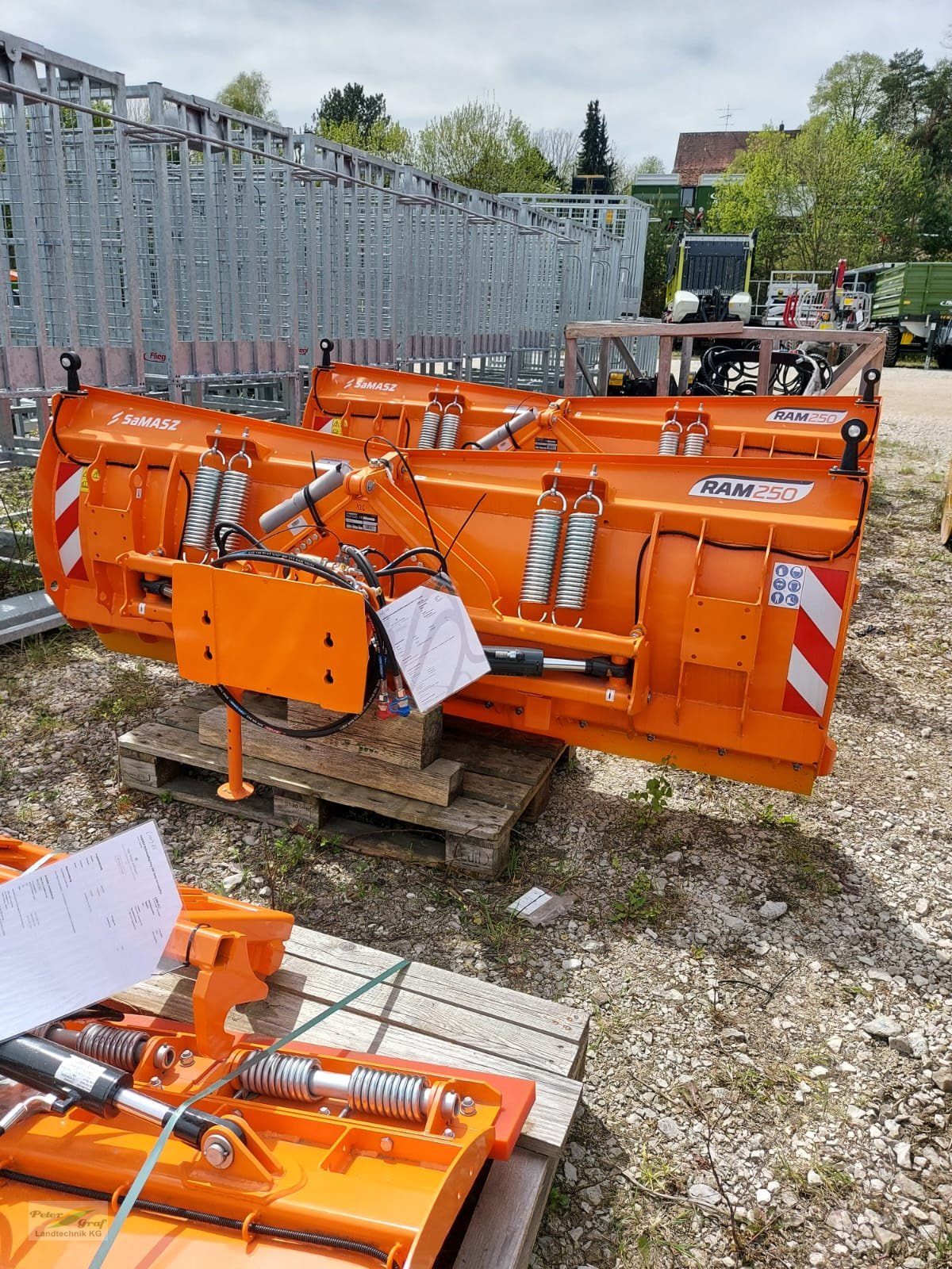 Schneepflug of the type SaMASZ Schneepflug RAM250 Dreipunkt KAT2, Neumaschine in Pegnitz-Bronn (Picture 2)