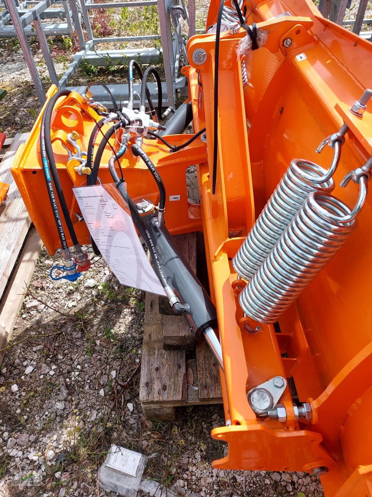 Schneepflug of the type SaMASZ Schneepflug RAM250 Dreipunkt KAT2, Neumaschine in Pegnitz-Bronn (Picture 4)