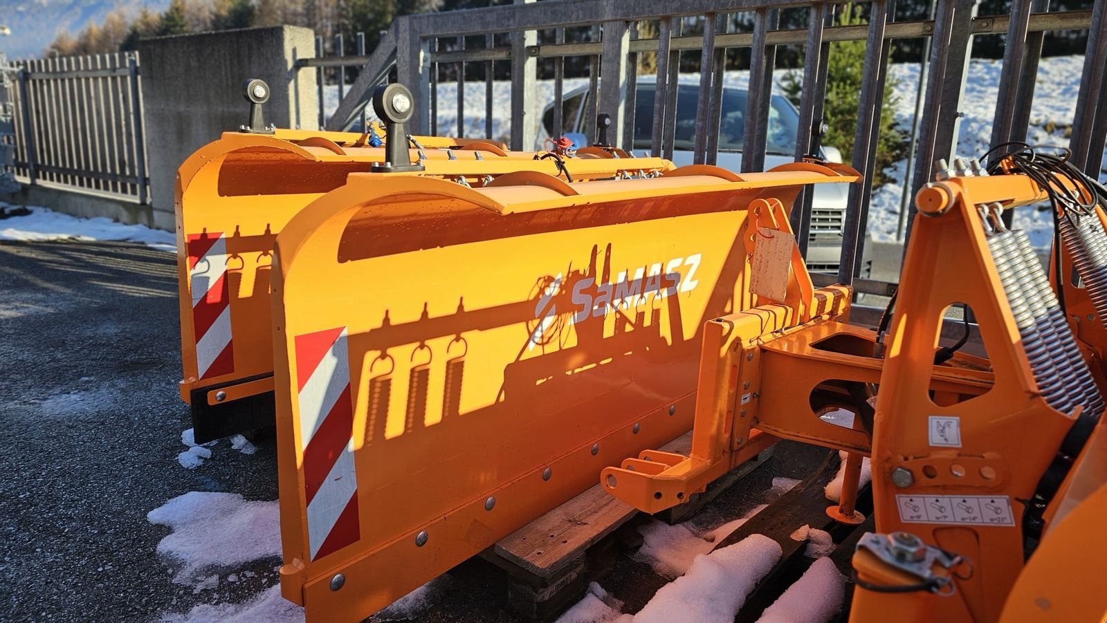 Schneepflug от тип SaMASZ UNI 200, Gebrauchtmaschine в Ried im Oberinntal (Снимка 1)