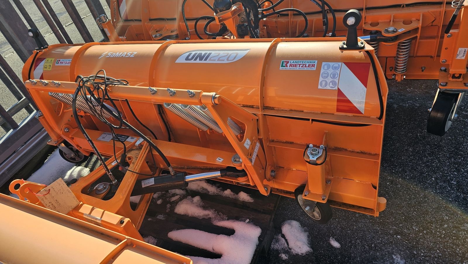 Schneepflug от тип SaMASZ UNI 220, Gebrauchtmaschine в Ried im Oberinntal (Снимка 4)