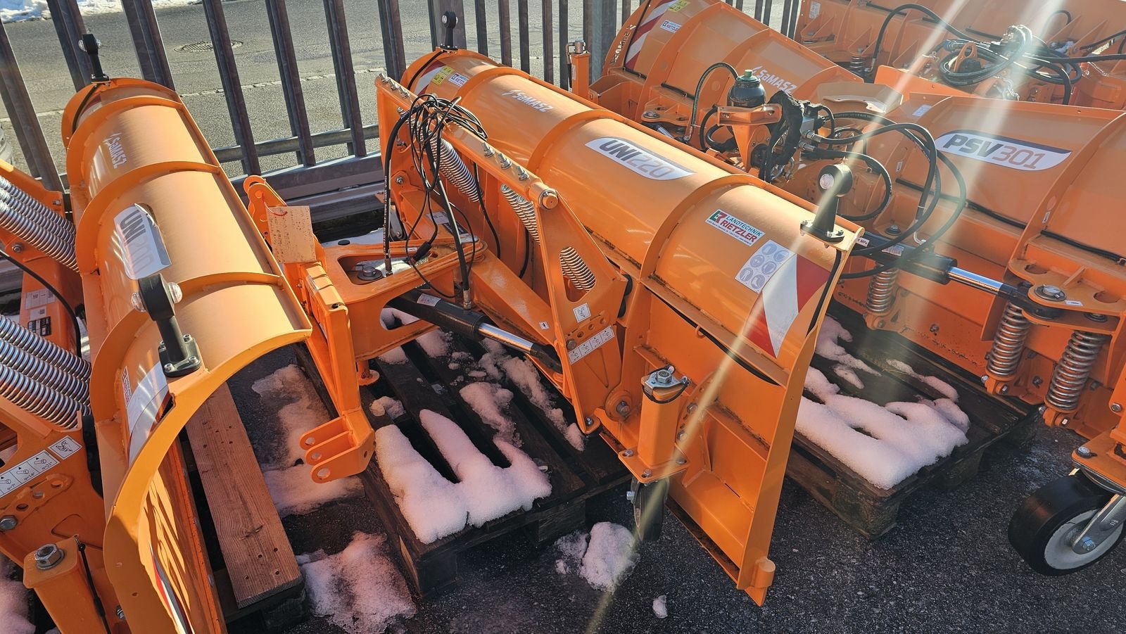 Schneepflug от тип SaMASZ UNI 220, Gebrauchtmaschine в Ried im Oberinntal (Снимка 3)
