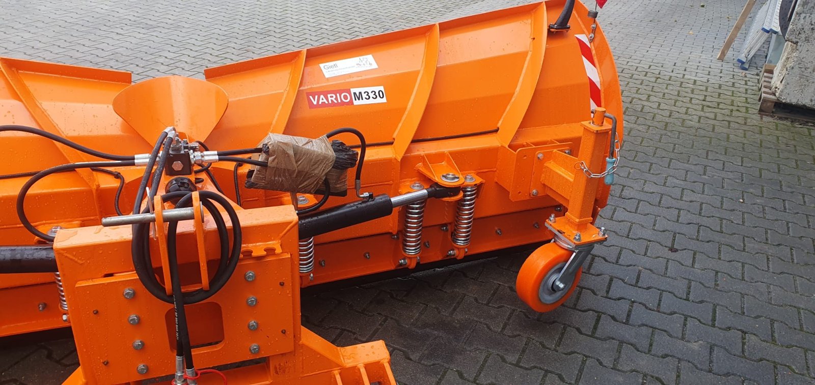 Schneepflug des Typs SaMASZ Vario Schneepflug - Altpreisliche - Sonderpreis, Neumaschine in Bogen (Bild 5)