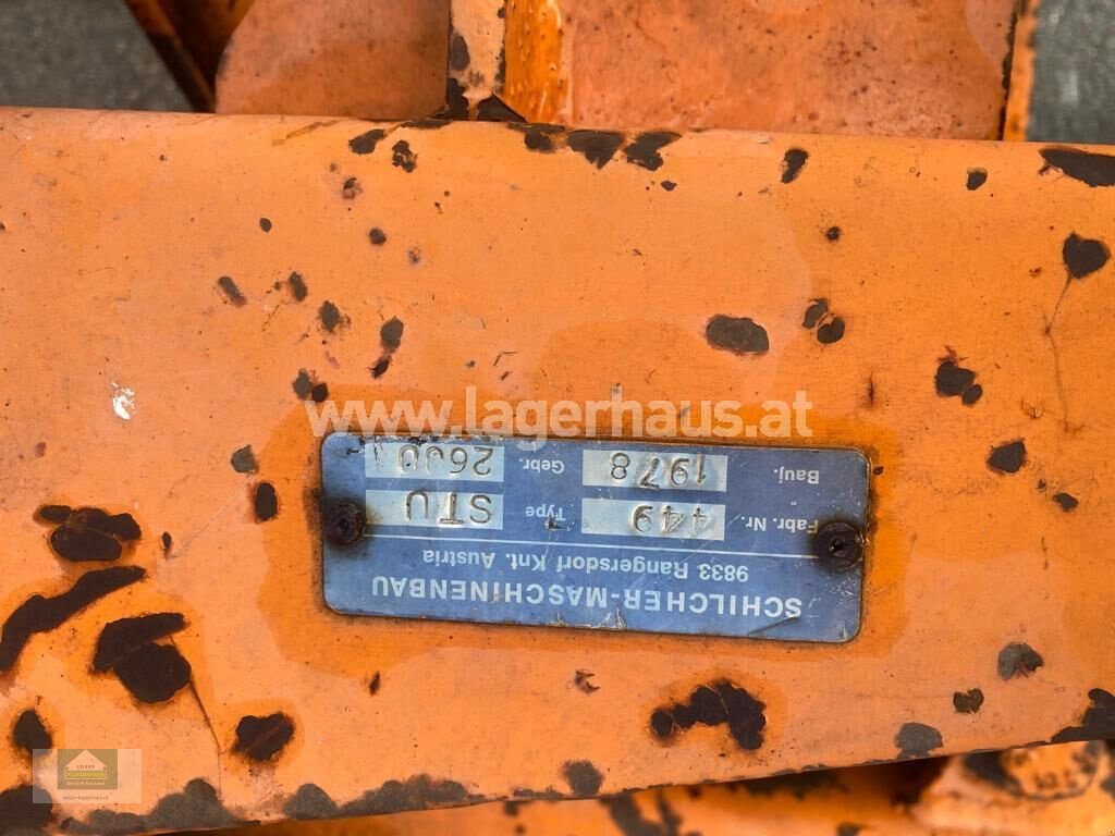 Schneepflug Türe ait Schilcher STU 2600, Gebrauchtmaschine içinde Klagenfurt (resim 2)