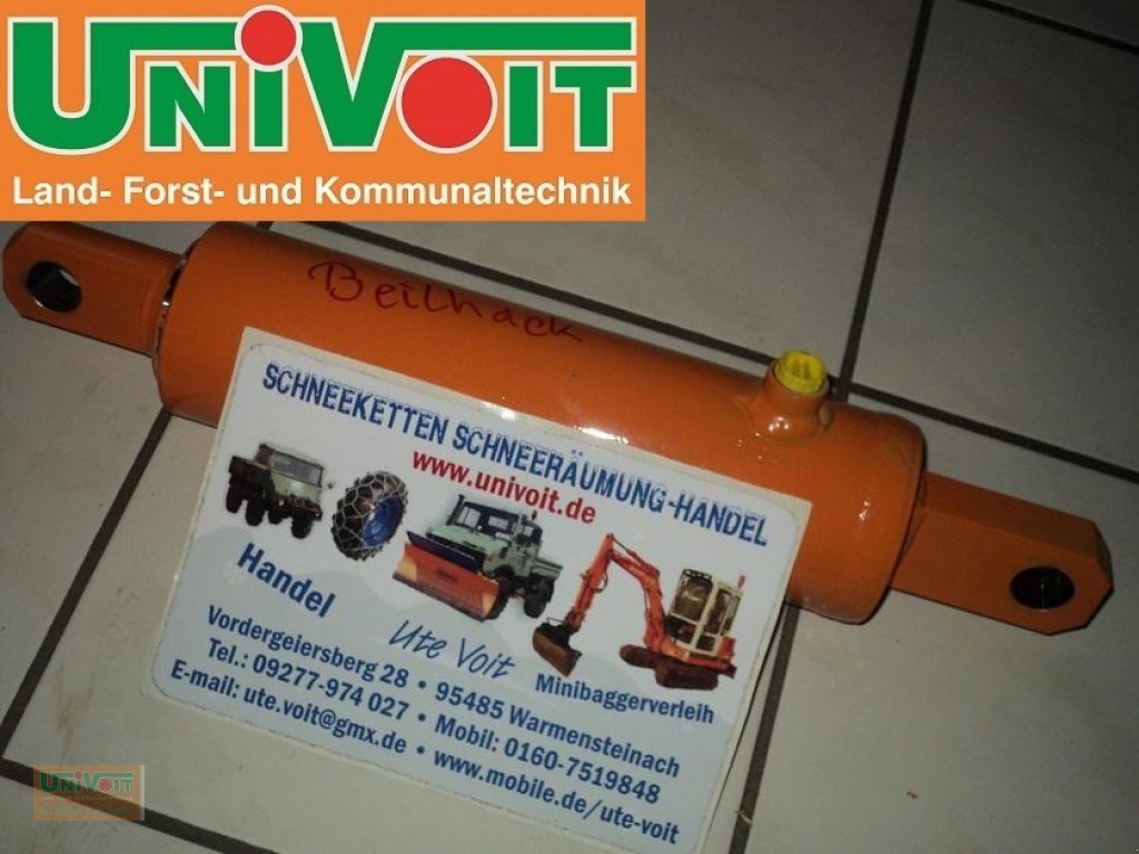 Schneepflug des Typs Schmidt Beilhack Hydraulikzylinder zum heben und schwenken, für Schneepflüge, Neumaschine in Warmensteinach (Bild 1)