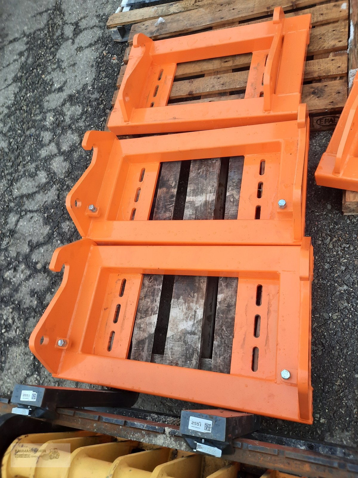 Schneepflug Türe ait Schmidt Schneeschild 2,2m, Neumaschine içinde Stetten (resim 9)