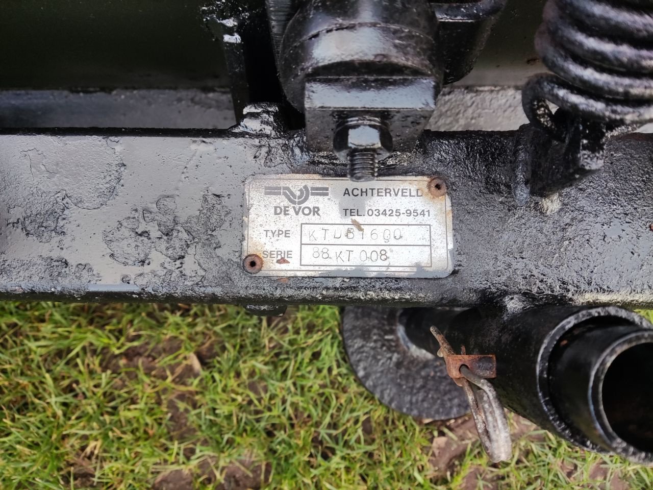 Schneepflug des Typs Sonstige De Vor KTUB1600, Gebrauchtmaschine in Klarenbeek (Bild 4)