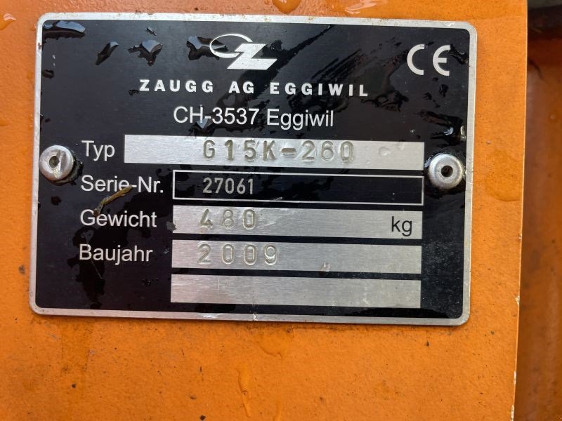 Schneepflug a típus Sonstige G15K-260 Schneepflug, Gebrauchtmaschine ekkor: Chur (Kép 7)