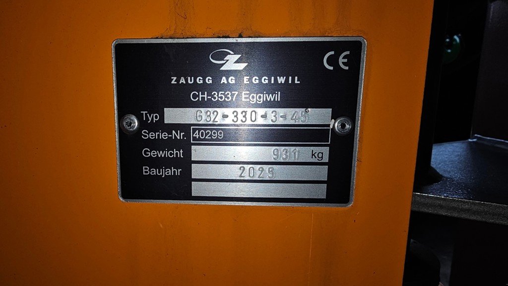 Schneepflug des Typs Sonstige G32-330-3-45 Grad, Neumaschine in Altendorf (Bild 5)