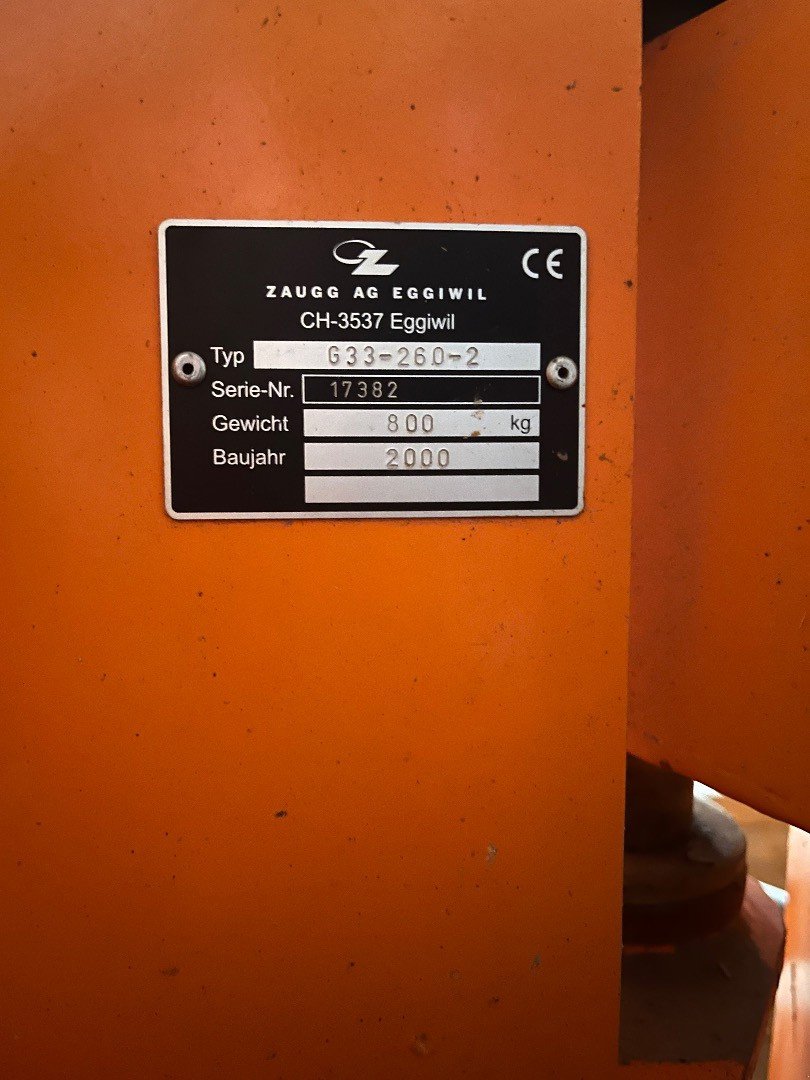 Schneepflug des Typs Sonstige G33-260-2, Gebrauchtmaschine in Helgisried (Bild 2)