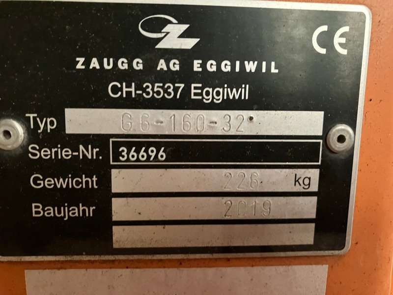 Schneepflug des Typs Sonstige G6-160, Ausstellungsmaschine in Regensdorf (Bild 2)