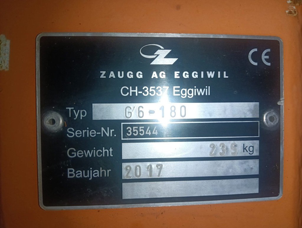 Schneepflug typu Sonstige G6-180, Gebrauchtmaschine v Altendorf (Obrázek 4)