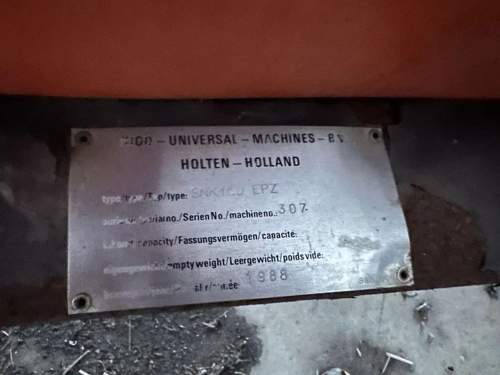 Schneepflug van het type Sonstige Nido 2100 Sneeuwschuif 2.10mtr werkbreedte, Gebrauchtmaschine in BENNEKOM (Foto 8)