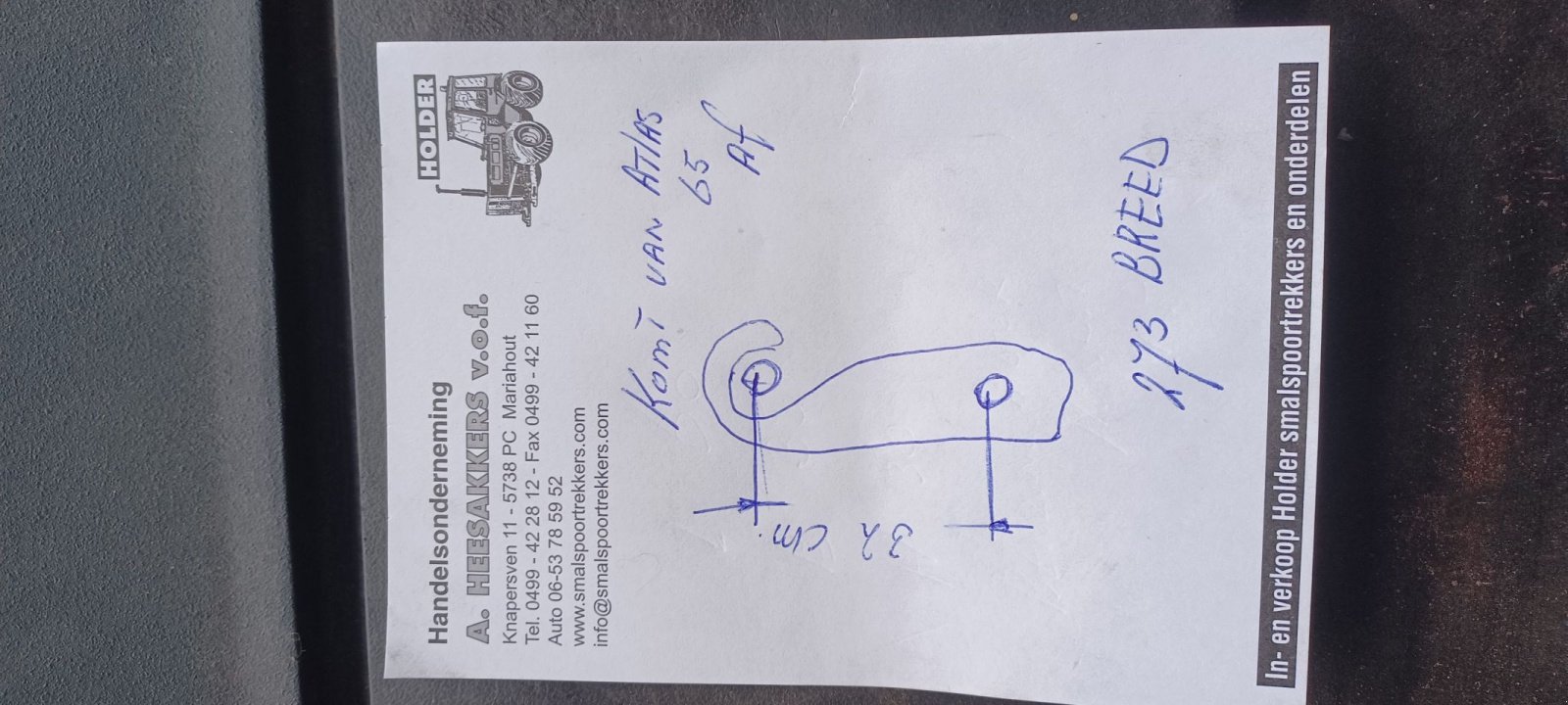 Schneepflug za tip Sonstige peecon smits 275 cm, Gebrauchtmaschine u Mariahout (Slika 5)