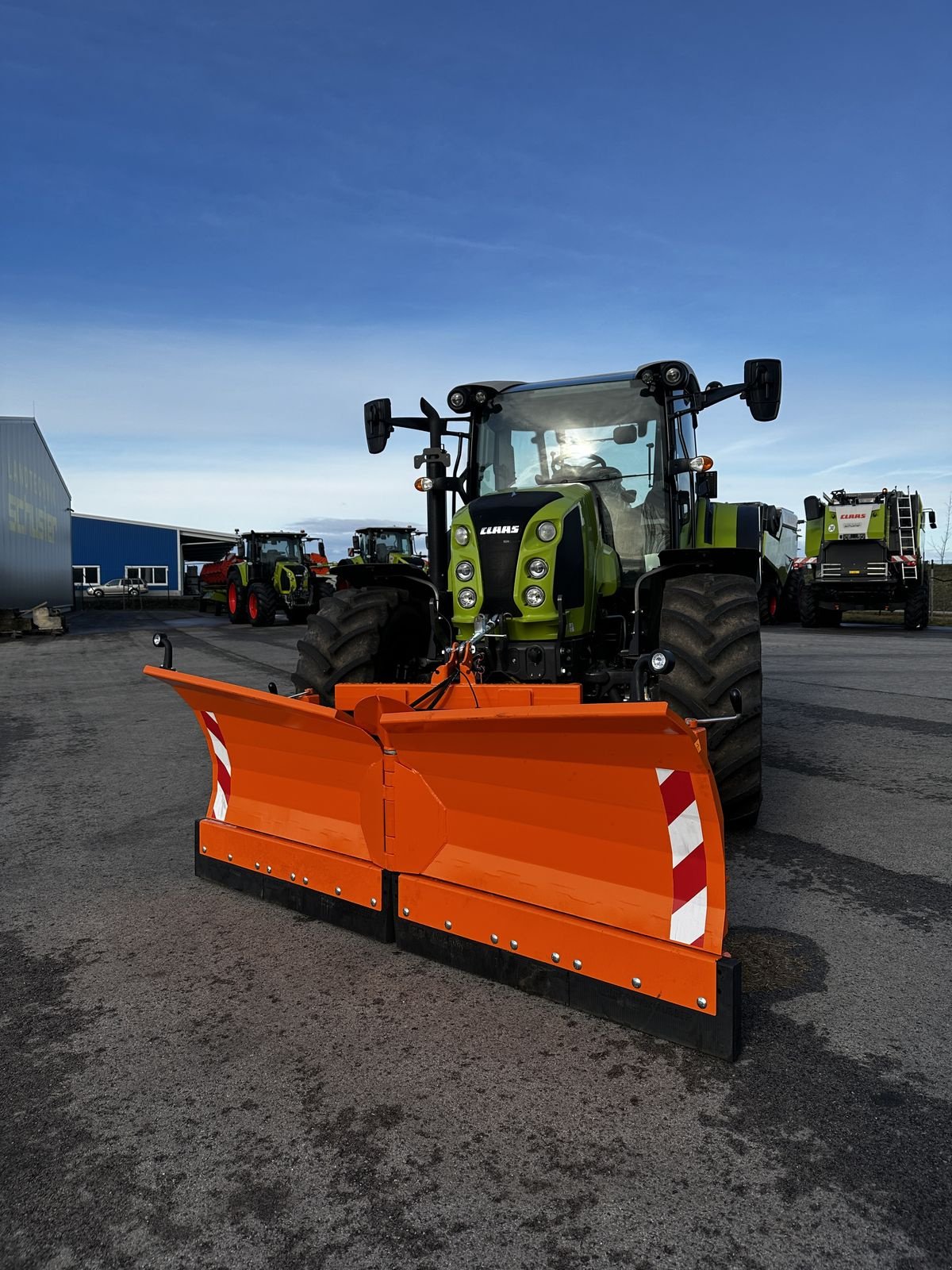 Schneepflug Türe ait Sonstige Stekro Schneepflug Vario, Neumaschine içinde Grund (resim 2)