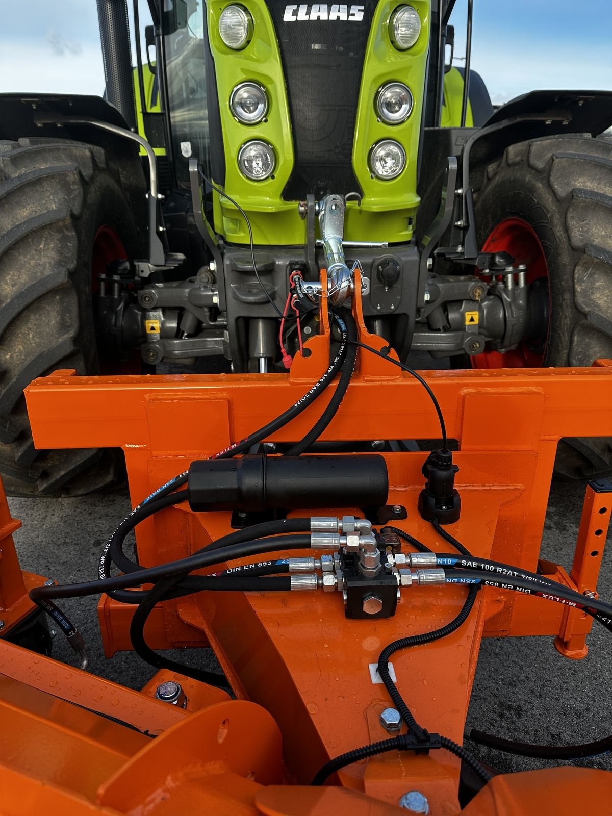 Schneepflug Türe ait Sonstige Stekro Schneepflug Vario, Neumaschine içinde Grund (resim 8)