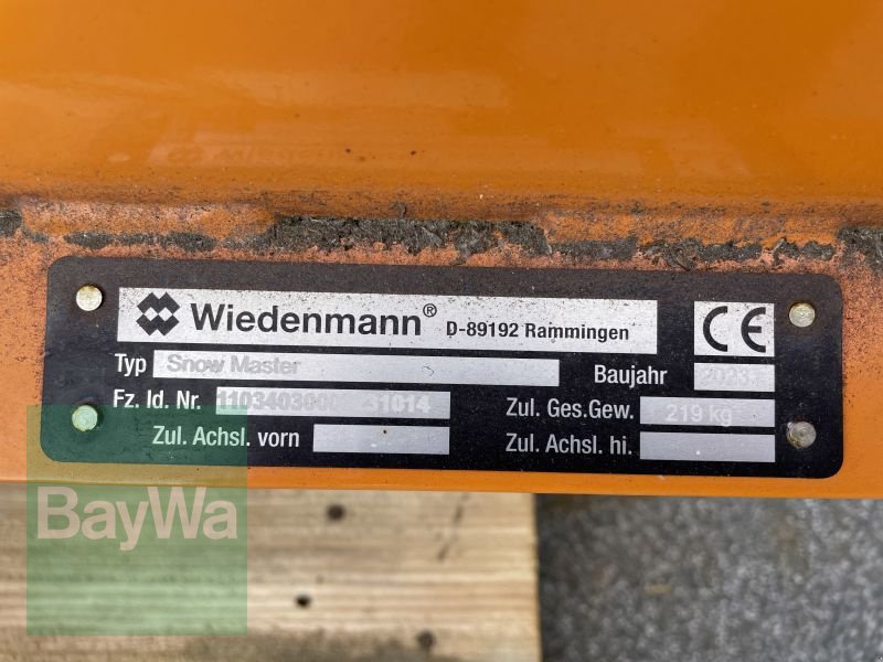 Schneepflug des Typs Wiedenmann SNOW MASTER 3403, Gebrauchtmaschine in Bamberg (Bild 6)