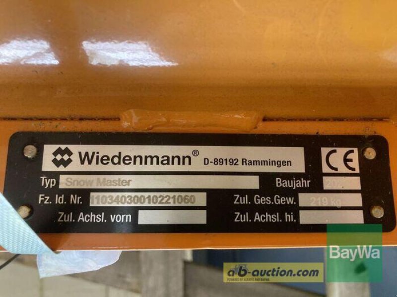 Schneepflug des Typs Wiedenmann SNOW MASTER 3403, Gebrauchtmaschine in Obertraubling (Bild 5)