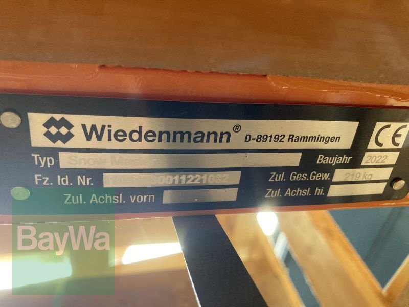 Schneepflug typu Wiedenmann SNOW MASTER 3403, Gebrauchtmaschine w Obertraubling (Zdjęcie 5)