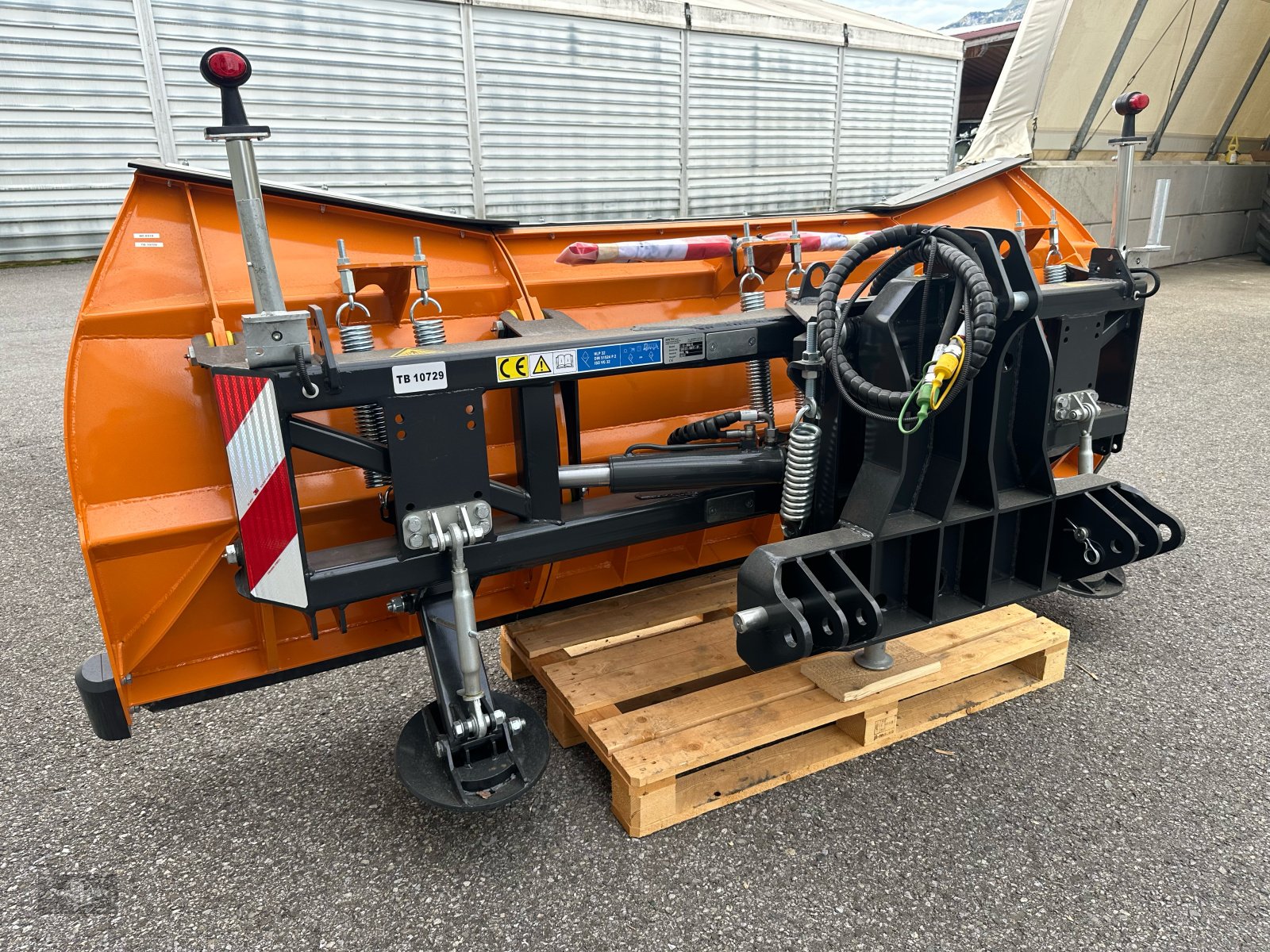 Schneepflug tip Wintec T III 300 Schneepflug 3 Meter mit 3 Punkt oder Platte optional! Abverkauf, Gebrauchtmaschine in Rankweil (Poză 8)